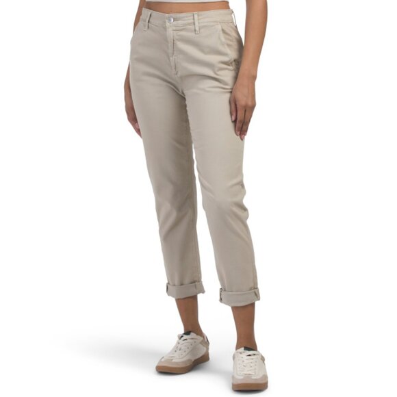 AG Beige Caden Tailored Trousers
